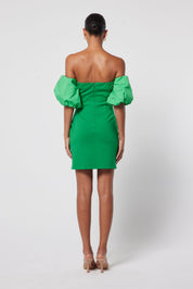 Elliatt Mini Dress - Green Size L/UK12