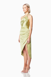 Elliatt Midi Dress - Avocado Size M/UK10