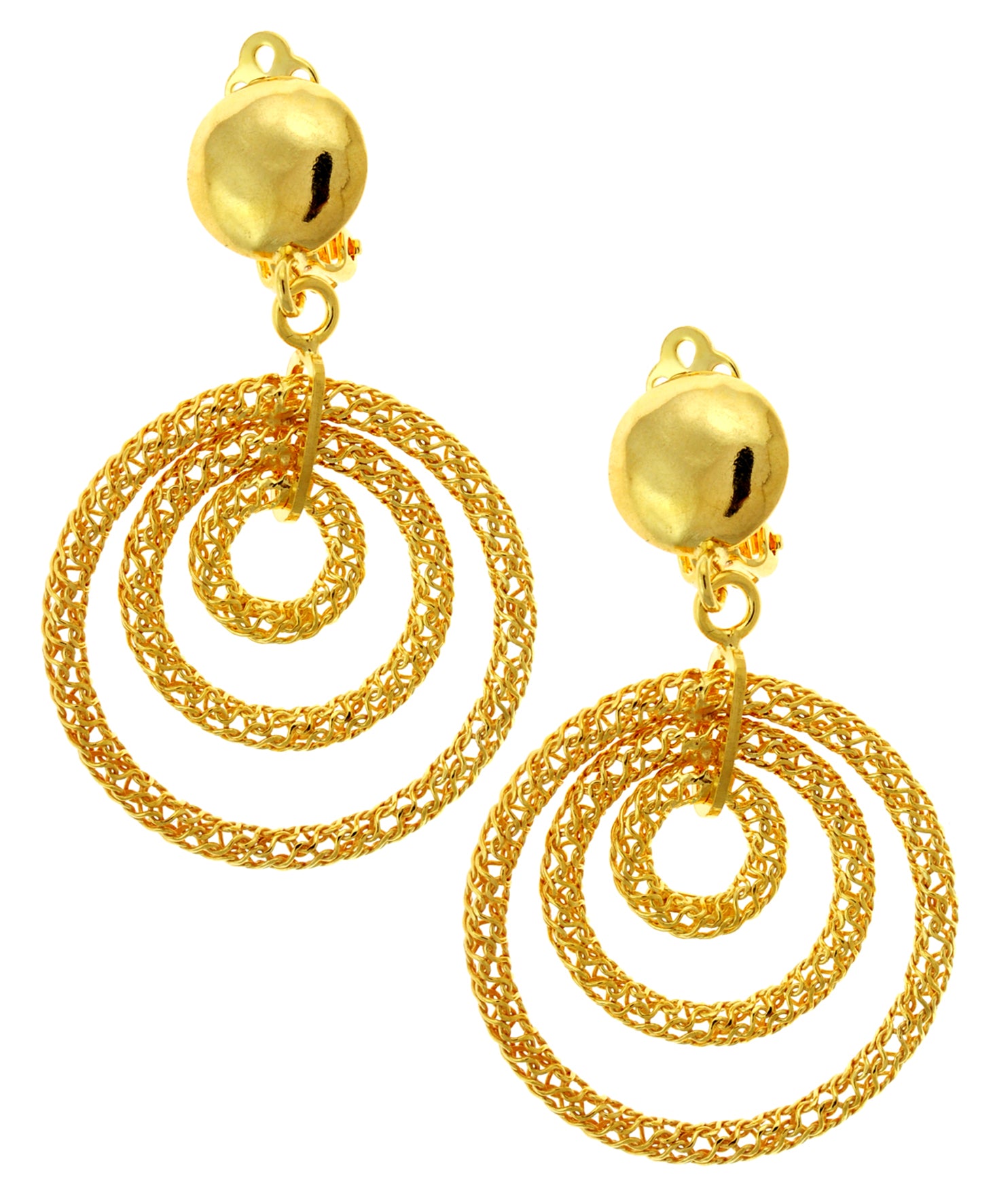 rondelle earrings