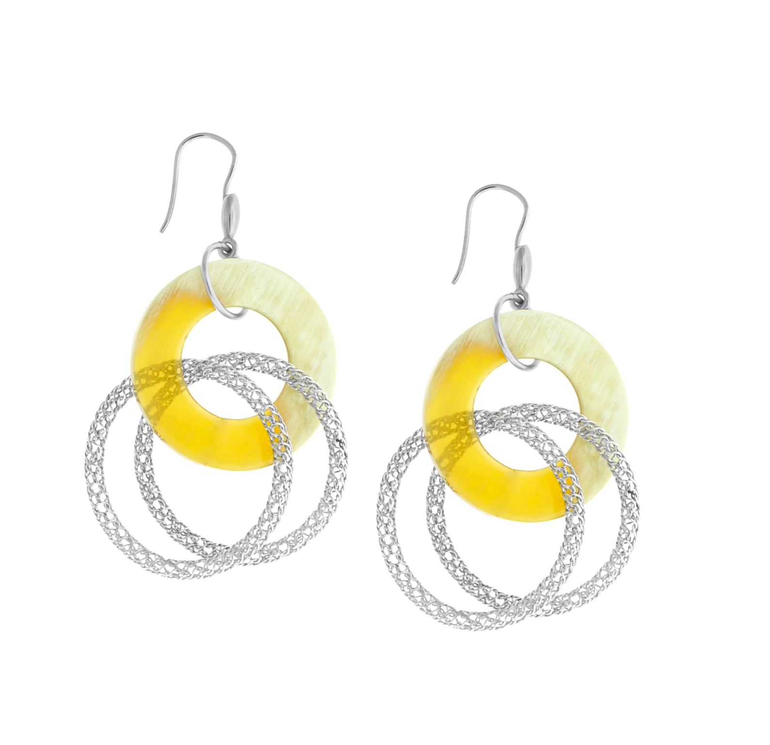 rondelle earrings