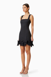 Elliatt Mini Dress - Black Size L/UK12