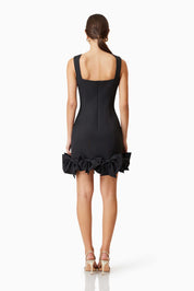 Elliatt Mini Dress - Black Size L/UK12