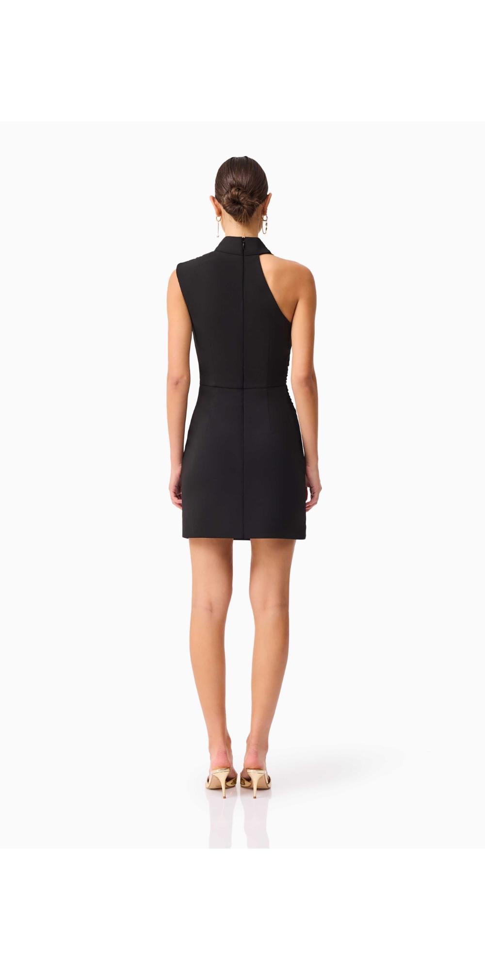 Elliatt Mini Dress - Black Size S/UK8