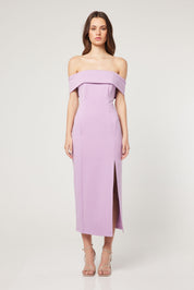 Elliatt Midi Dress - Lilac Size M/UK10