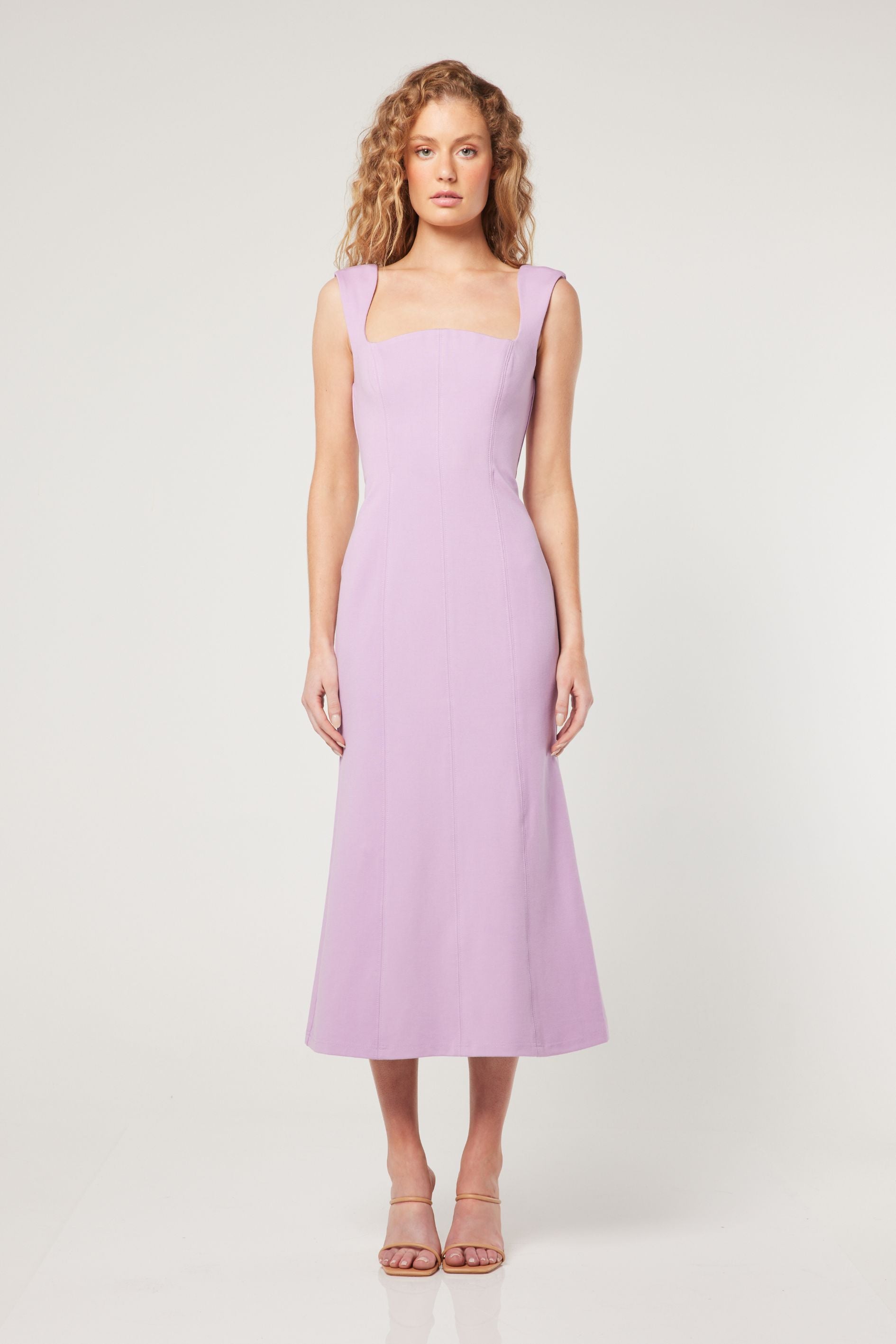 Elliatt Midi Dress - Lilac
