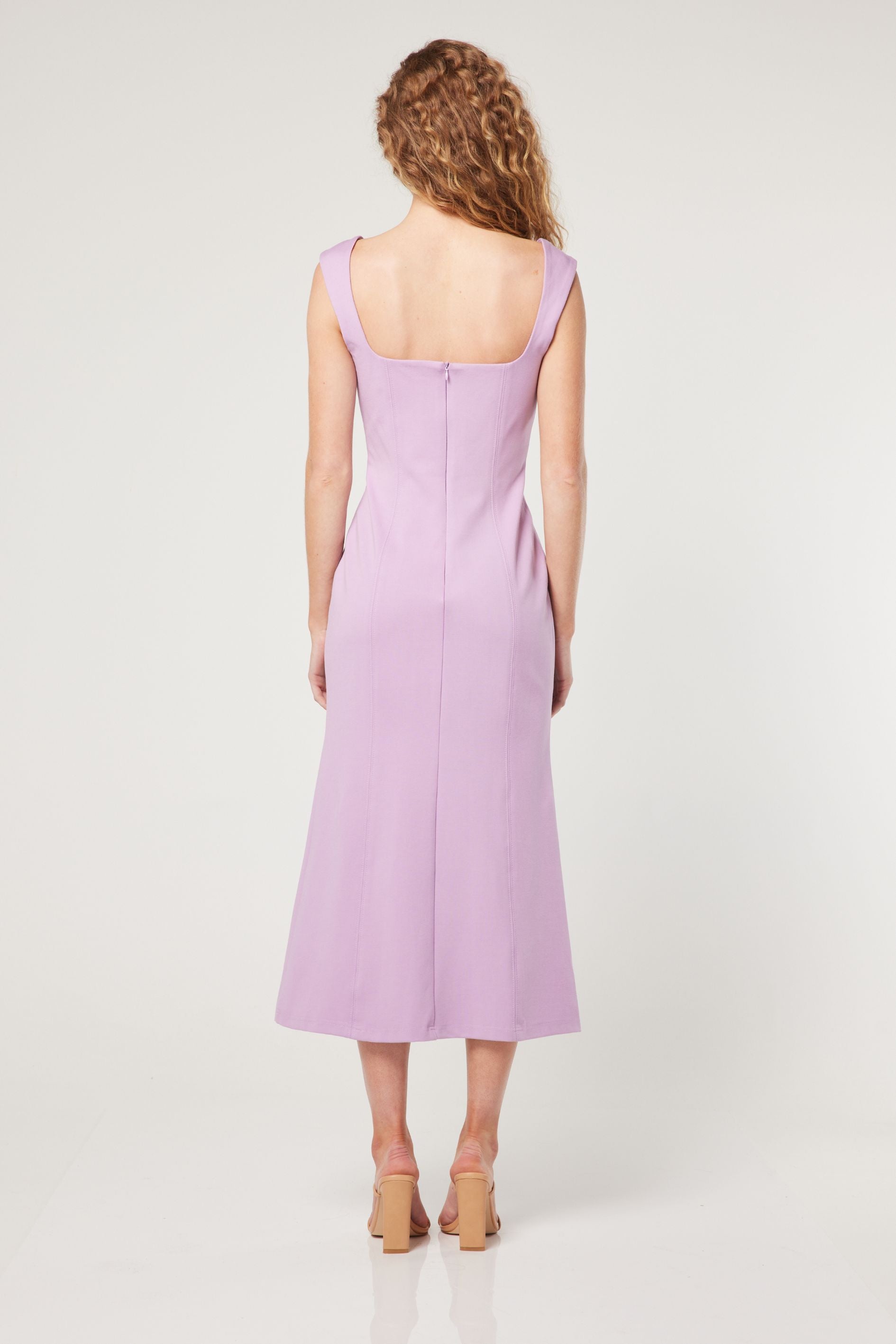 Elliatt Midi Dress - Lilac