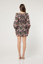 Elliatt Mini Dress - Multi Colour Size M/UK10