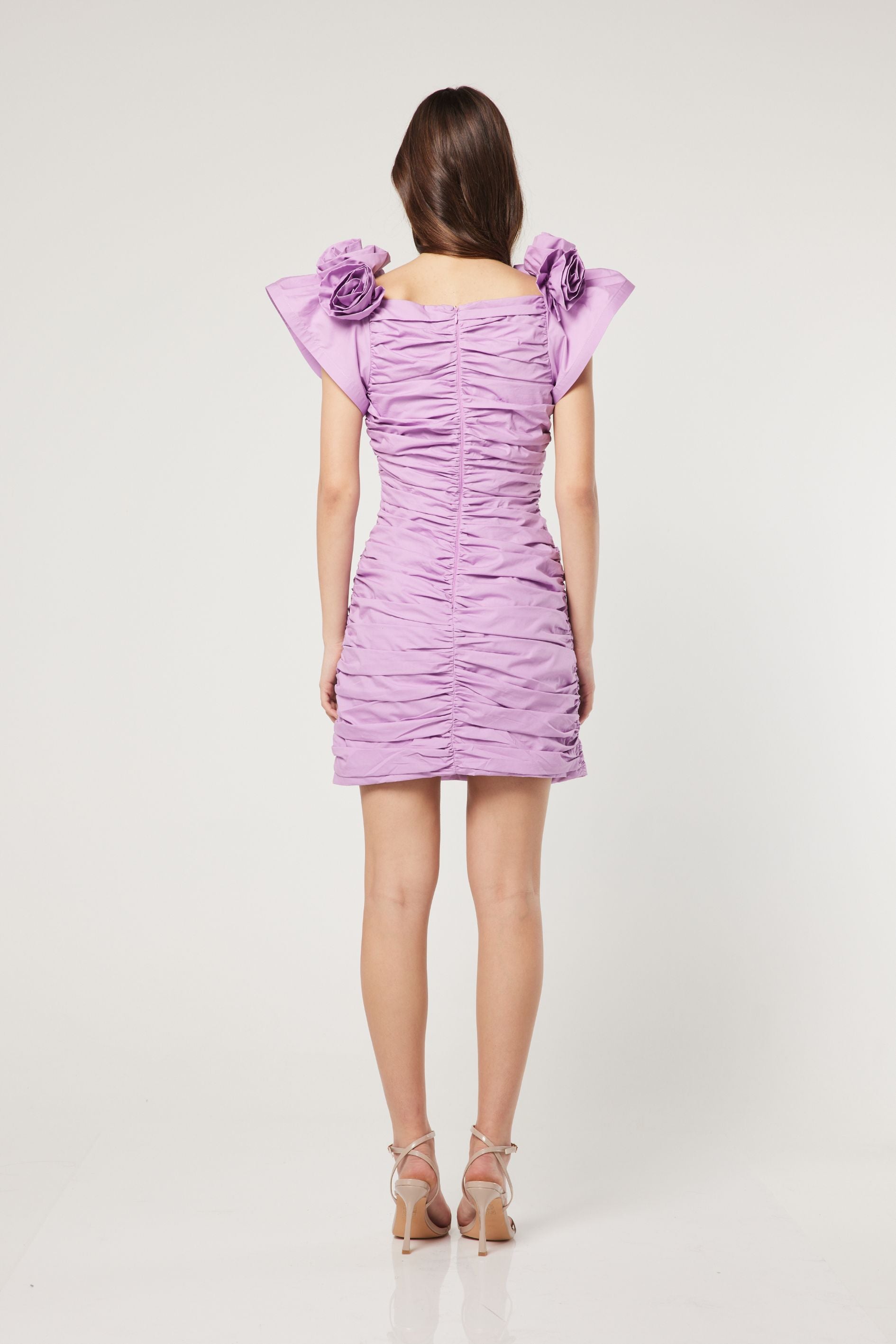 Elliatt Mini Dress - Lavender Size M/UK10