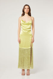 Elliatt Maxi Dress - Citrus Size M/UK10
