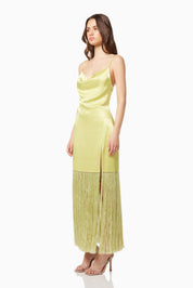 Elliatt Maxi Dress - Citrus Size M/UK10