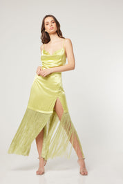 Elliatt Maxi Dress - Citrus Size M/UK10