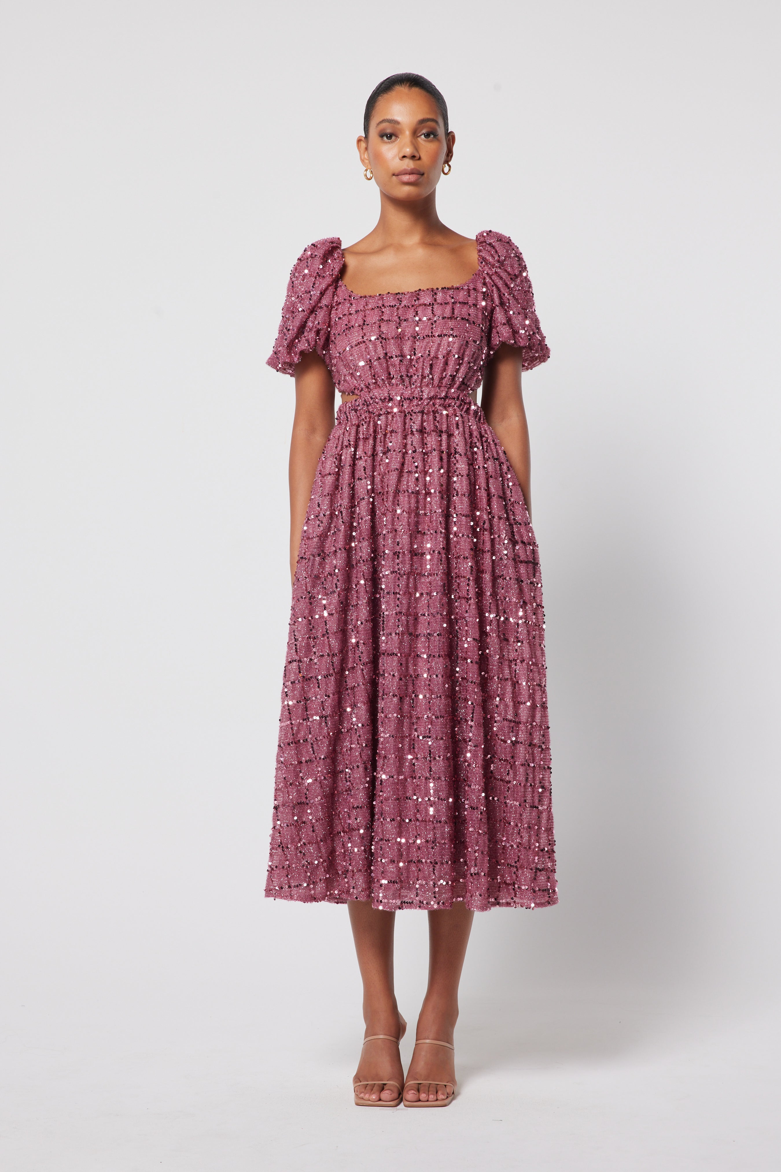 Elliatt Midi Dress - Plume