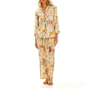 The Lazy Poet - Emma Wild Caravan Long Pajama Set - S