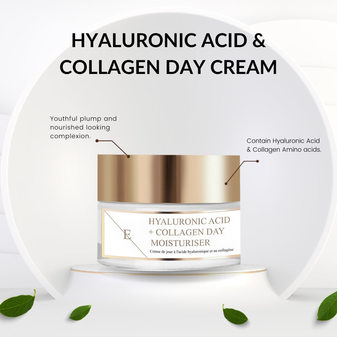 HYALURONIC ACID & COLLAGEN DAY CREAM (50ML)
