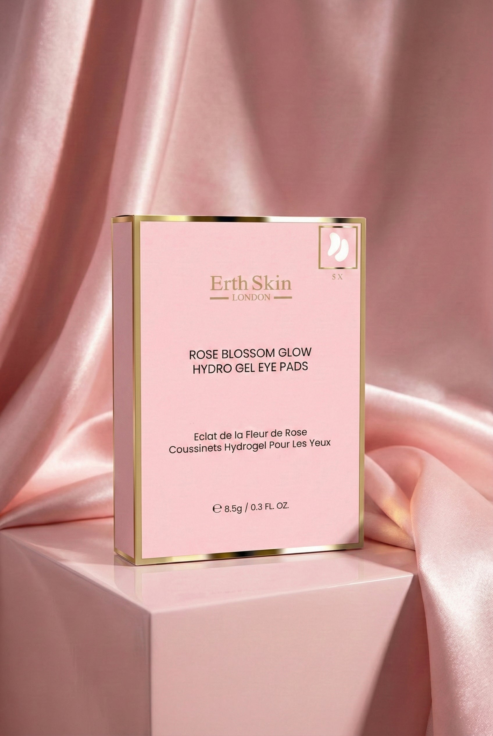 Rose Blossom Glow Hydro-Gel Eye Pads 5 x 2