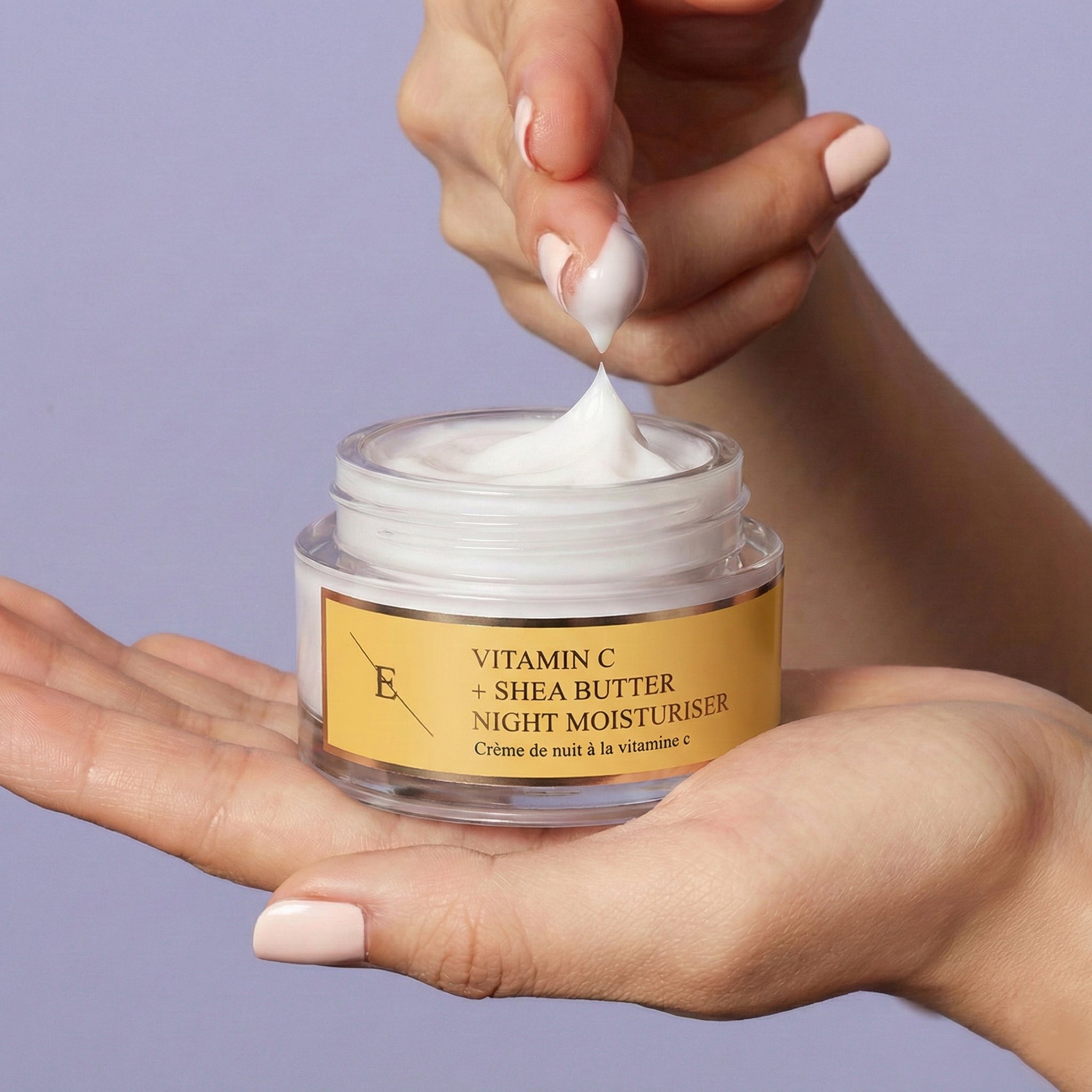 VITAMIN C + SHEA BUTTER NIGHT MOISTURISER 50ML