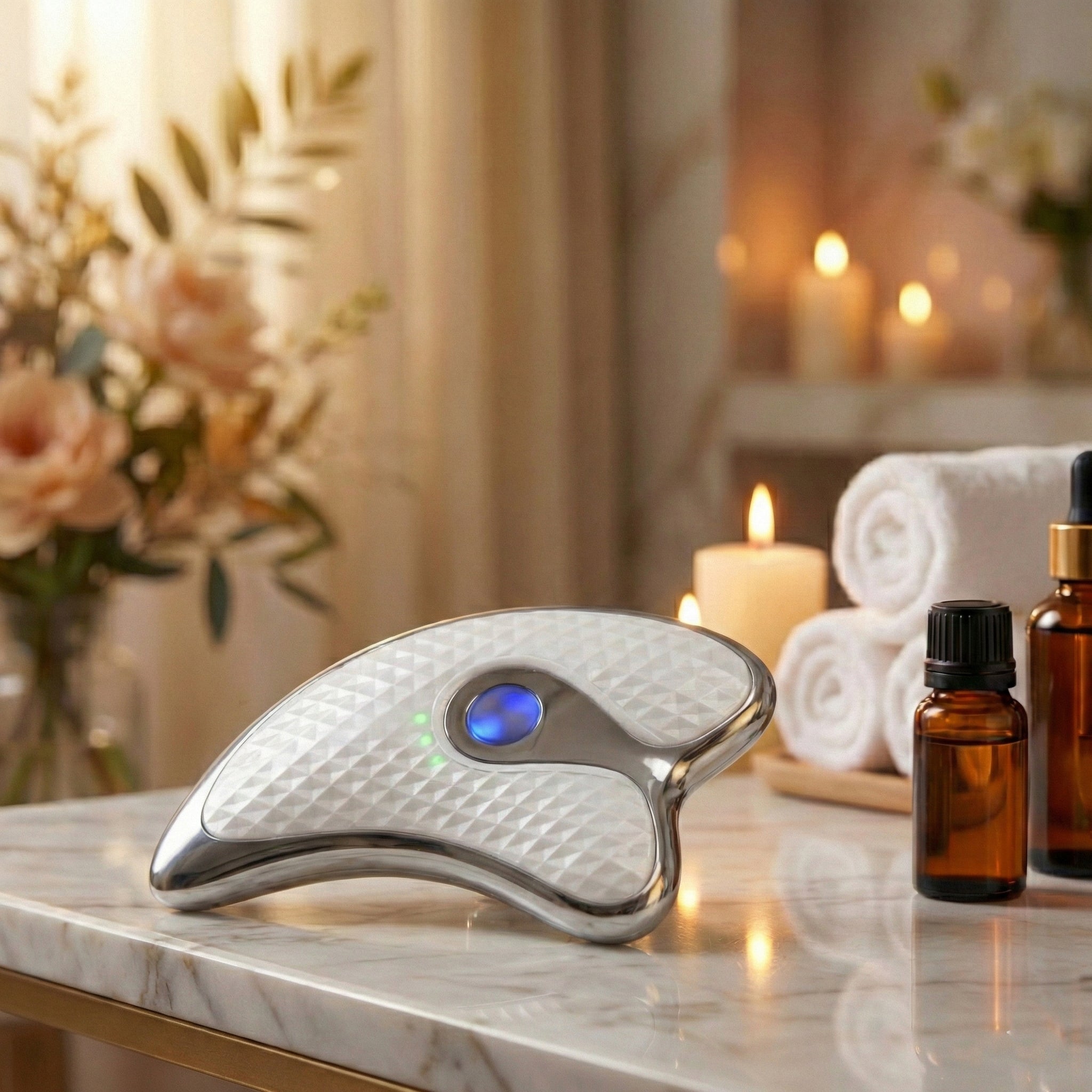 Sonic Vibration Gua Sha Micro-current Massager