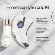 Home spa Hyaluronic Kit ( SONIC GuaSHA + HA Serum)