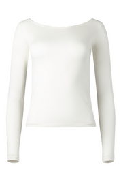 EVERYDAY LONG SLEEVE TEE IVORY