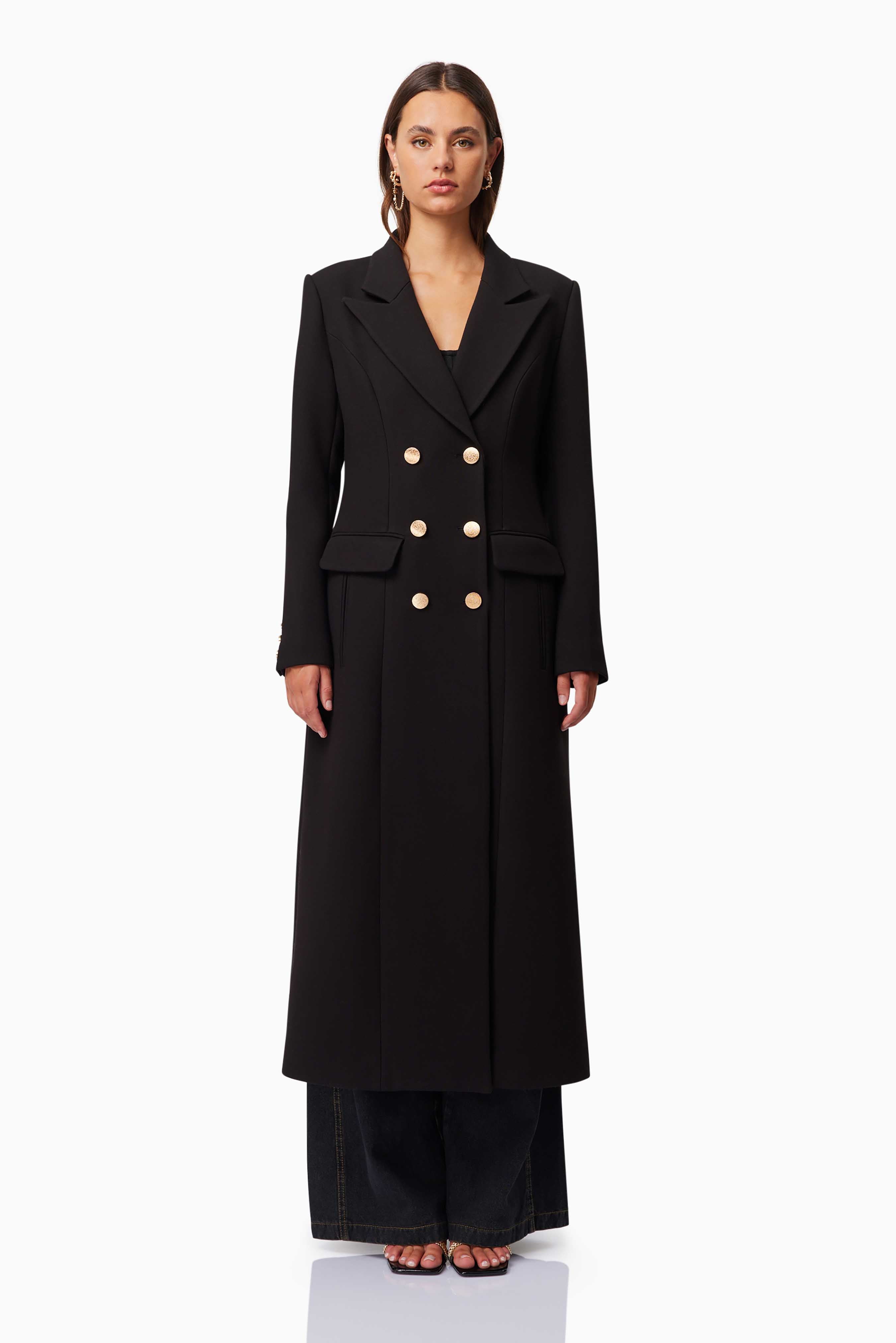 Elliatt Coat - Black