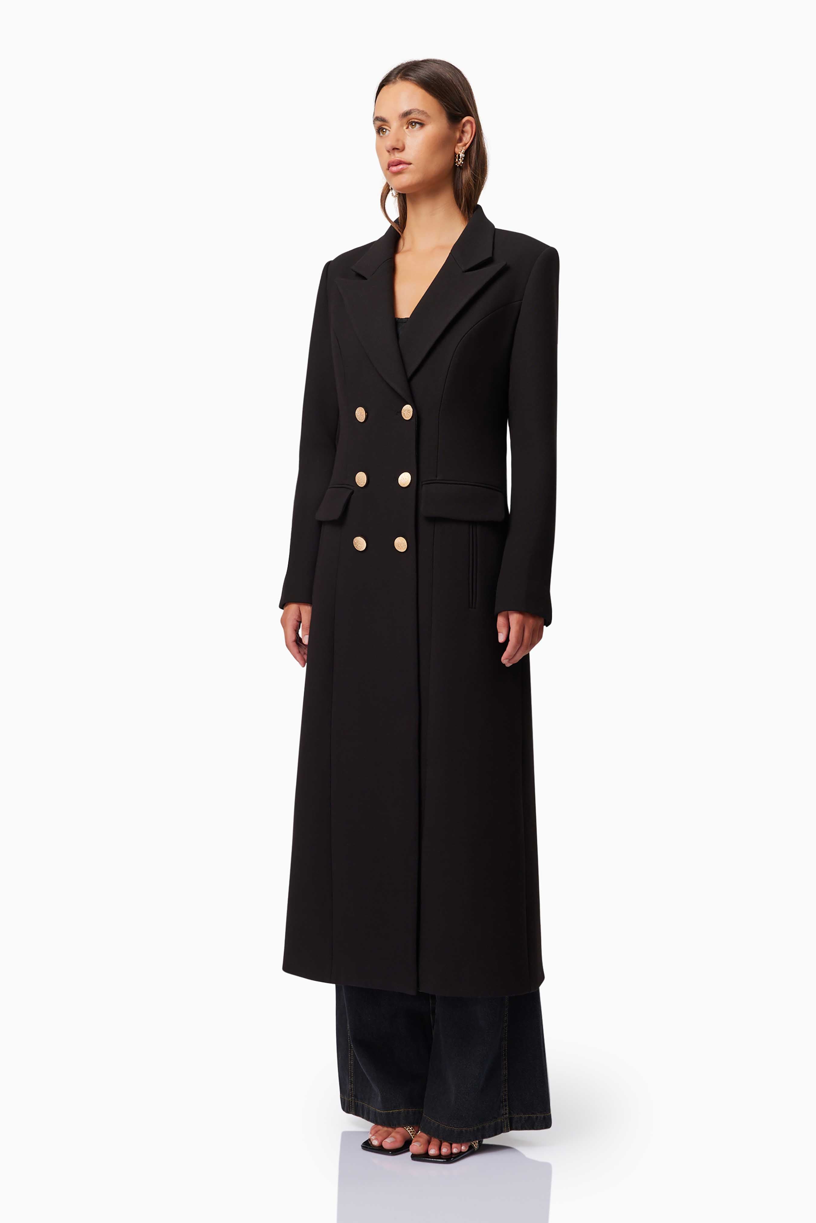 Elliatt Coat - Black
