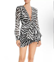 Redemption
Zebra Print Mini Dress