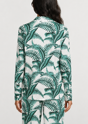 Desmond & Dempsey - FERN Long Sleeve Pyjama Shirt
