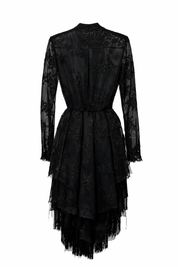 Massimo Sabbadin bad spirit lace midi dress in black size S