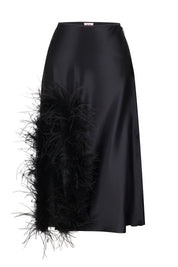 Laetitia Skirt Feathers Nué