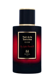 Maissa Paris Nuit de La Tentation elixir 100ml with lipstick - SAMPLE SALE LONDON 