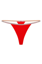 Rosie Silk Thong Nué