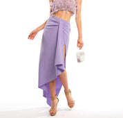 Avaro Figlio AVF studio lilac skirt  , S uk6-8