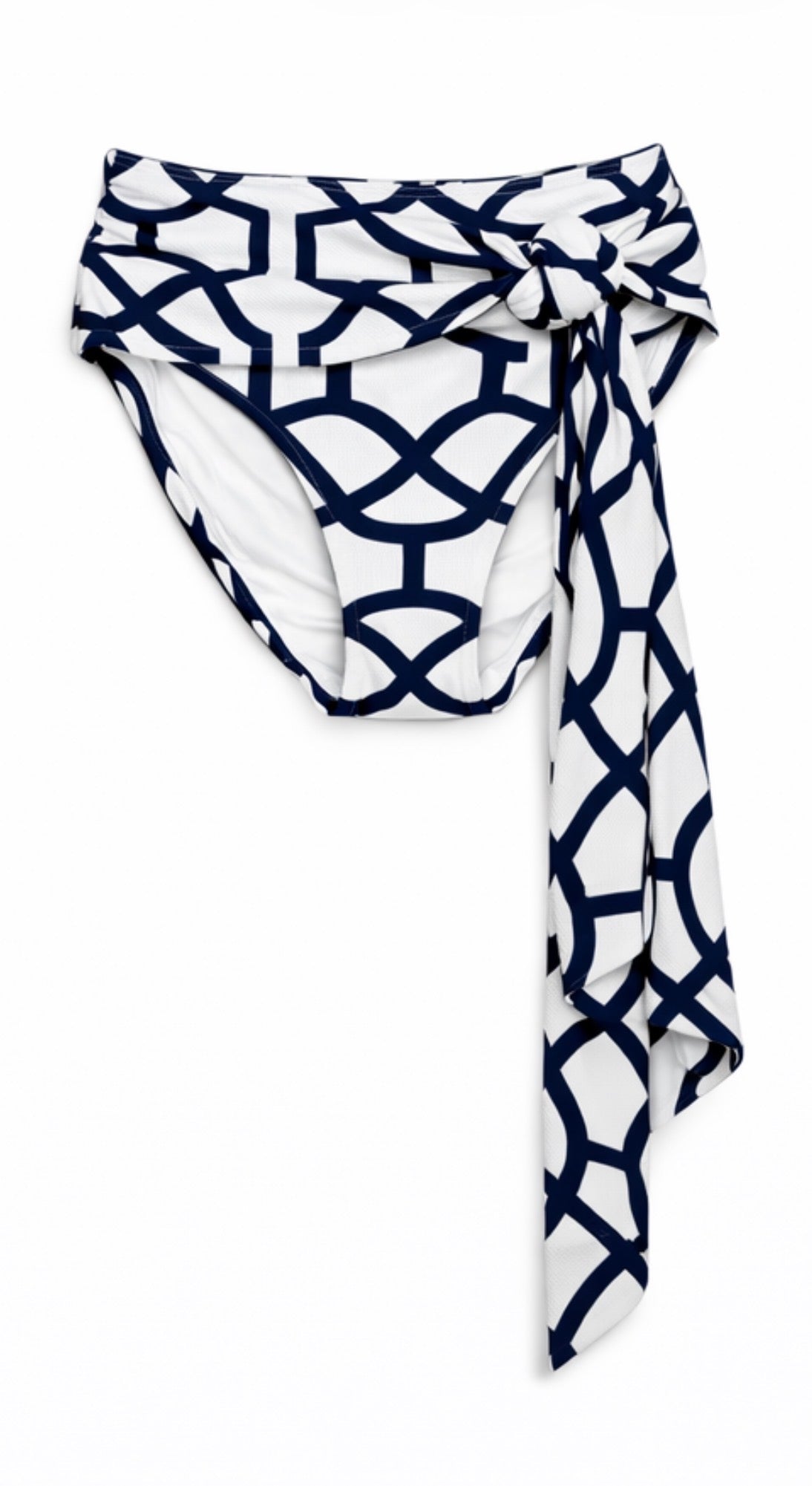 ALEXANDRA MIRO NAOMI BIKINI BOTTOM TILE PRINT