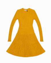 Casasola yellow mini dress uk6