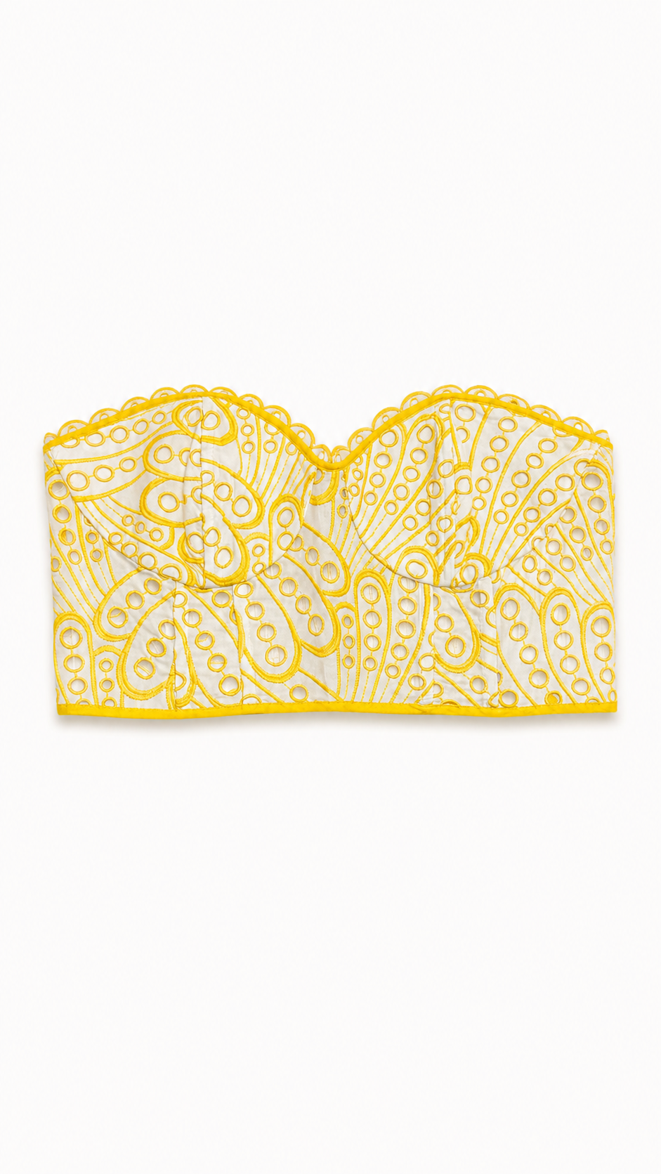 Charo Ruiz Ibiza embroiled crop top L