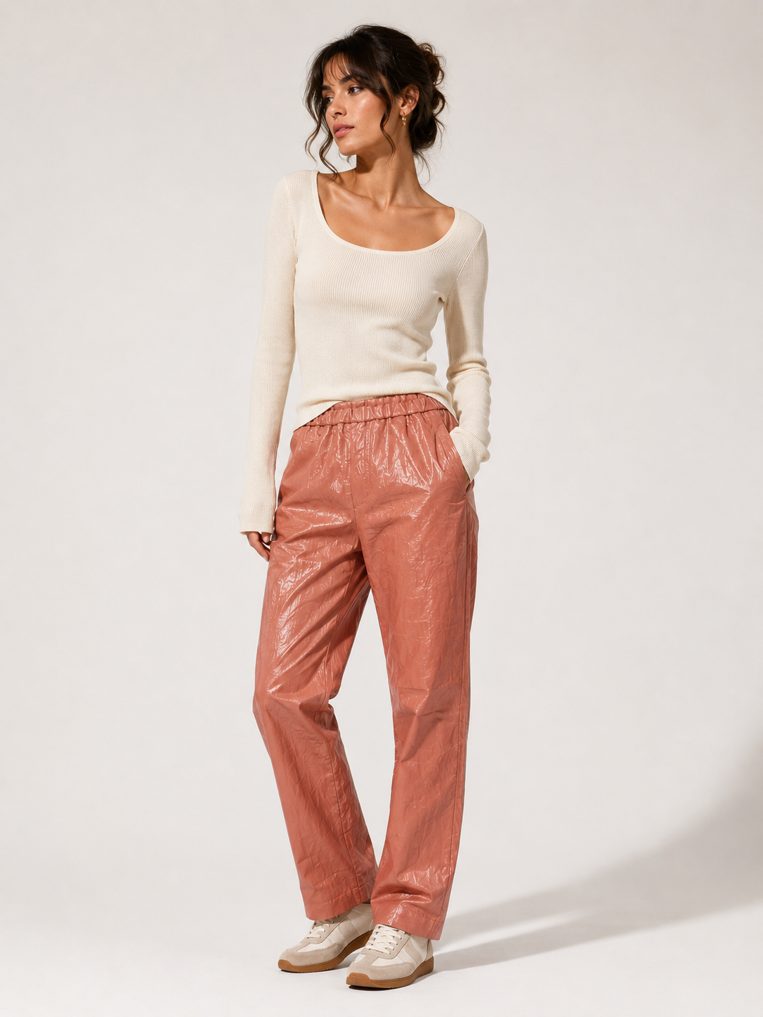 Fabiana Filippi rose trousers IT42/UK10