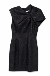 Alice + Olivia black mini dress UK8