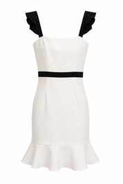 Rachel Zoe white mini dress UK6
