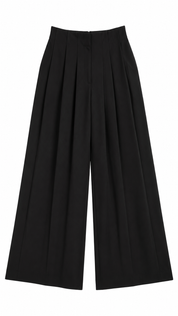 Michelle Keeganblack pleated trousers uk8