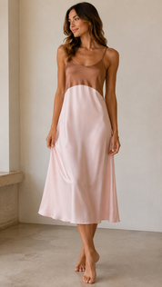 Adore by Ginia spaghetti straps slip dress M