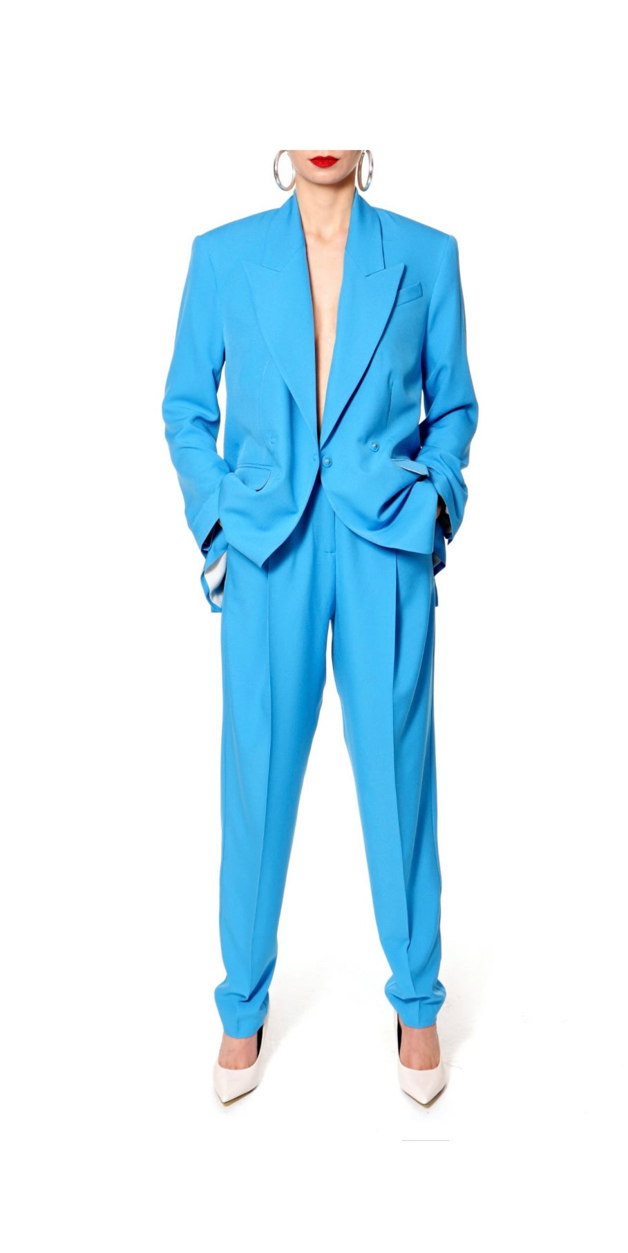 Aggi Ramona Malibu blue suit S/M