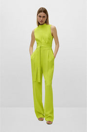 HUGO Women's Kisuse jumpsuit UK12 yellow