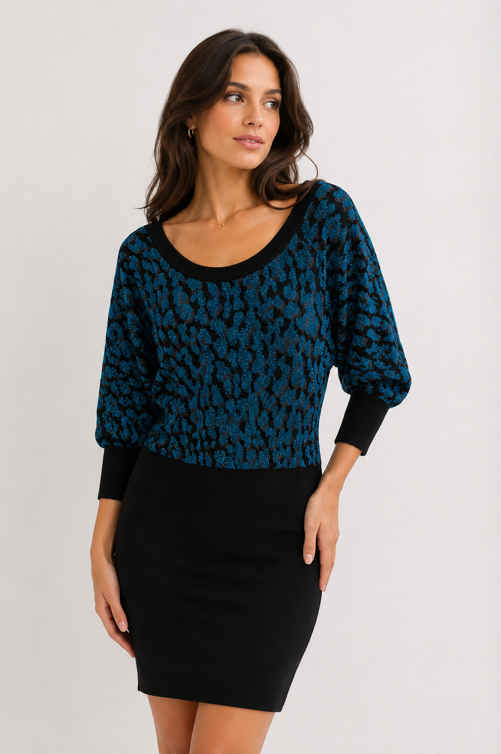 Just Cavalli knitted jumper dress XL