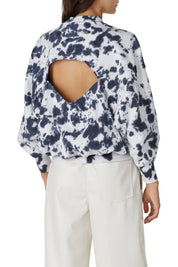 Bassike Cut Out Fleece Sweatshirt XXS