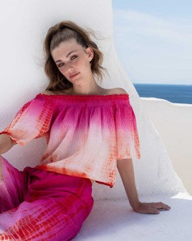 Ada Kamara lilium off shoulder top , S