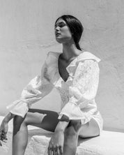 Ada Kamara Grace cotton shirt S white
