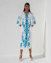 Ada Kamara Myriam long Dress S uk 8-10