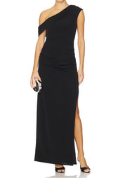 Elliatt Danica Midi Dress - Black Size S/UK8