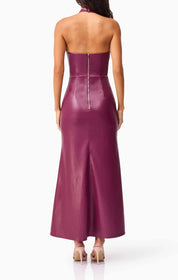 Elliatt Nova Halter Gown - Purple Size S/UK8