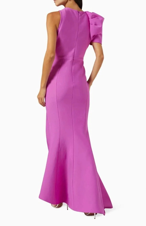 Elliatt Hensley Puff Shoulder Dress - Lilac